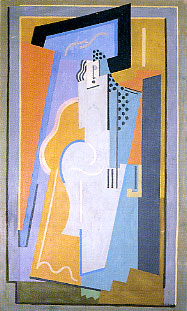 <em>Sans titre</em>, 1924<br />
Huile sur toile<br />
203 x 122 cm<br />
Acquis vers 1960 (inv. ADK 12397)
