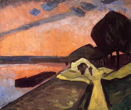 <em>Les Bords de la Marne</em>, 1909<br />
Huile sur toile<br />
54 x 65 cm<br />
Lyon, musée des Beaux-Arts<br />
Photo Alain Basset