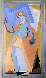 <em>Sans titre</em>, 1924<br />
Huile sur toile<br />
203 x 122 cm<br />
Acquis vers 1960 (inv. ADK 12398)
