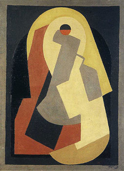 <em>Composition</em>, 1922<br />
Huile sur toile<br />
81 x 59,5<br />
Acquis en 1981 (inv. 17147)