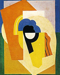 <em>Composition</em>, 1920<br />
Tempera sur bois<br />
92 x 73 cm<br />
Acquis en 1962 (inv. T. 550)