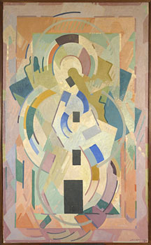 <em>Pour la contemplation</em>, 1942<br />
Huile sur toile<br />
217 x 132 cm<br />
Lyon, musée des Beaux-Arts<br />
Photo Alain Basset