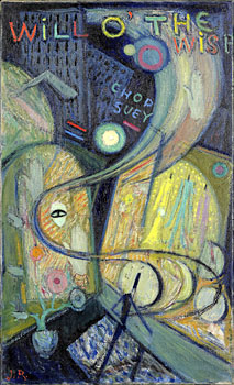 <em>Vitrines à New York</em>, 1918<br />
Huile sur toile<br />
80 x 48 cm<br />
Paris, Fondation Albert Gleizes	