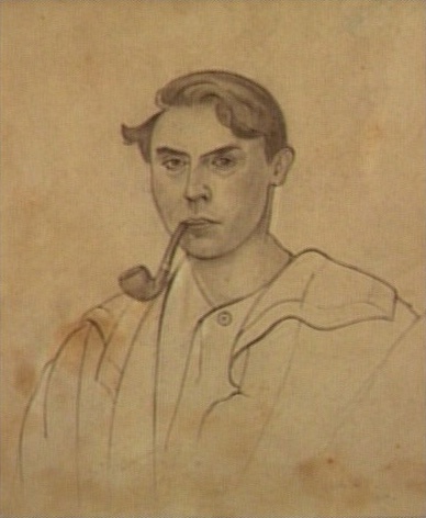 <em>Autoportrait</em>, 1919<br />
Mine de plomb sur papier<br />
32 x 25 cm<br />
Acquis en 1969 (inv. AMD 693)