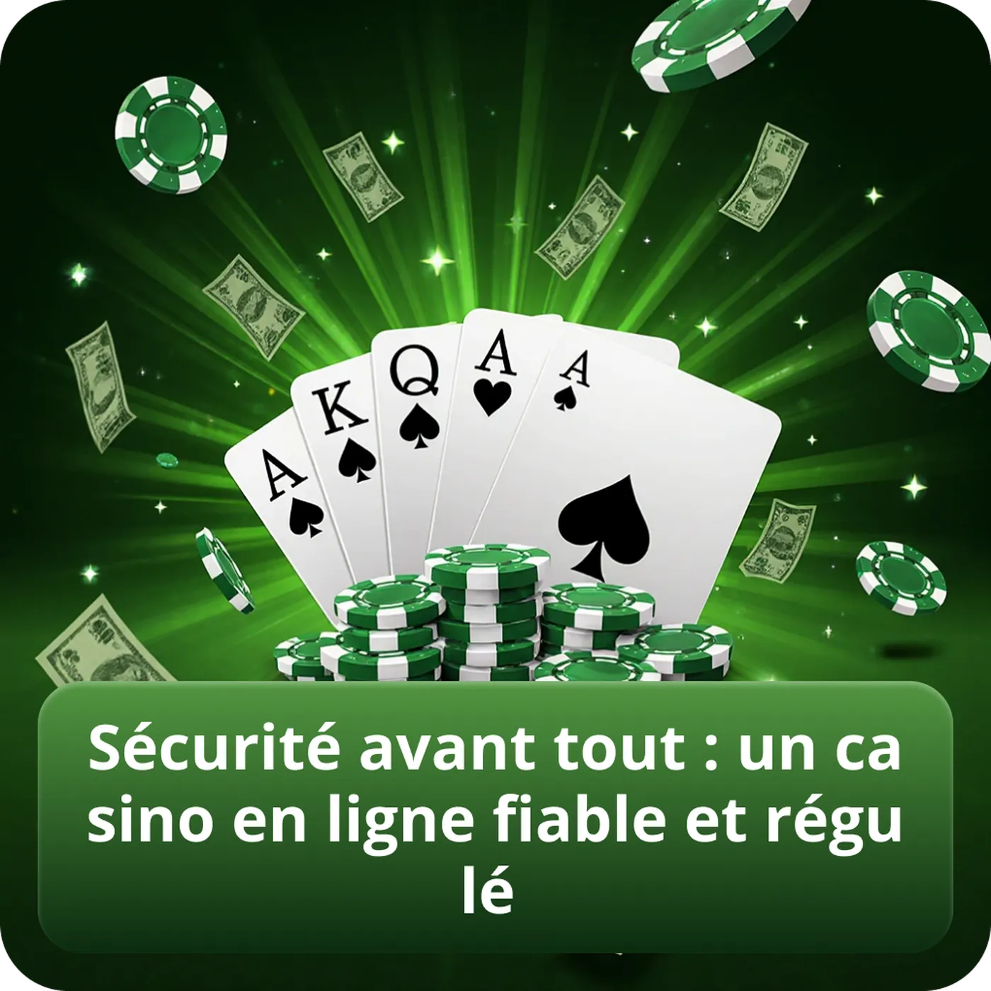 Sécurité avant tout : un casino en ligne fiable et régulé